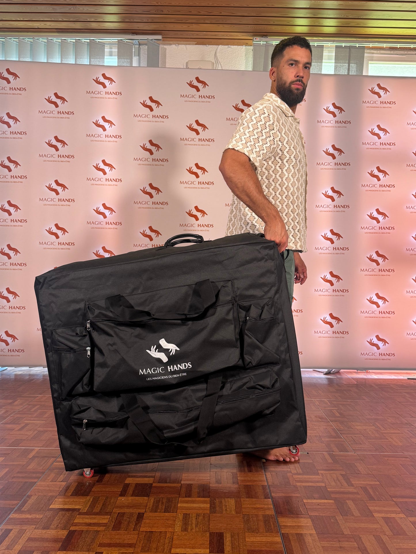 Housse de Transport Premium avec Roulettes – Pour Table de Massage 76 cm
